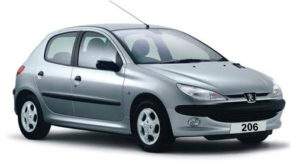 Opravy zadní nápravy Peugeot 206